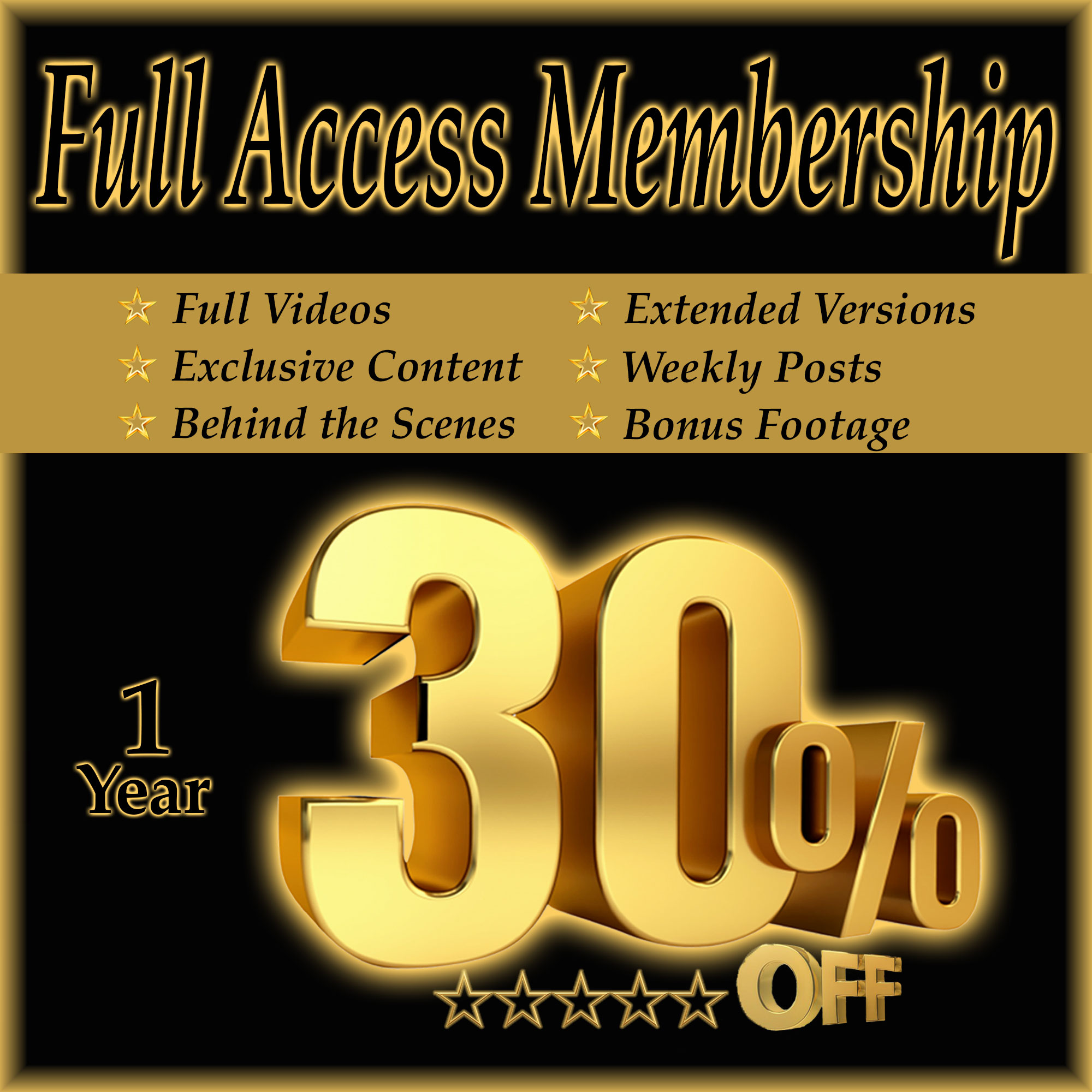 30% OFF…..Full Access For 1 Year