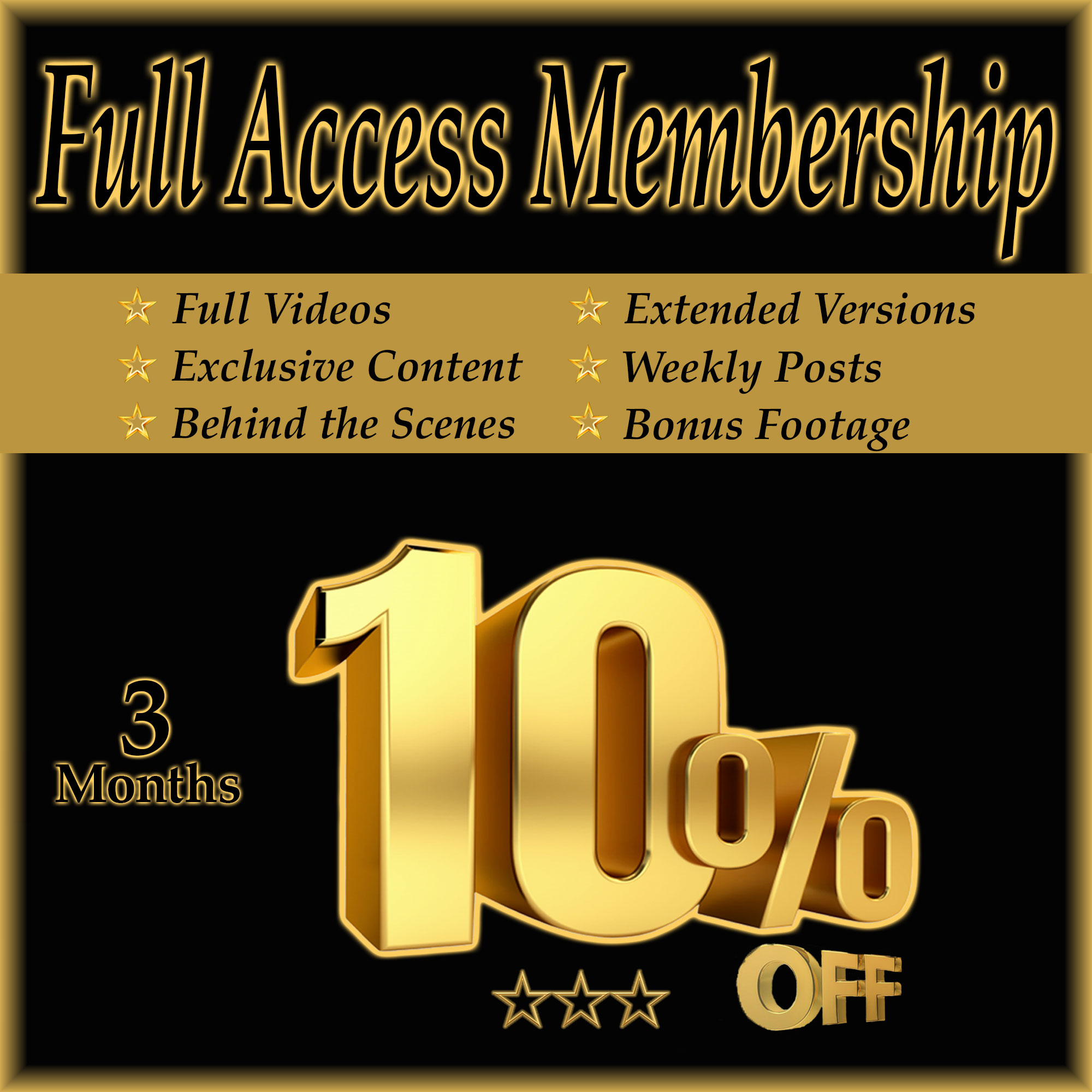 10% OFF…..Full Access For 3 Months