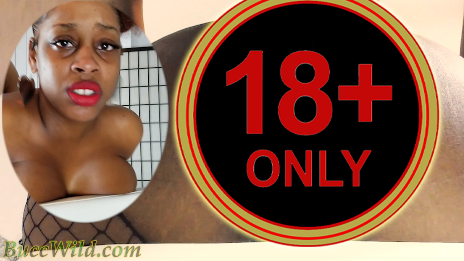 Afro Puffs and Bar Stool ANAL